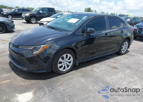 2025 Toyota Corolla Le z USA, uszkodzony, nr VIN 5YFB4MDE1SP229225